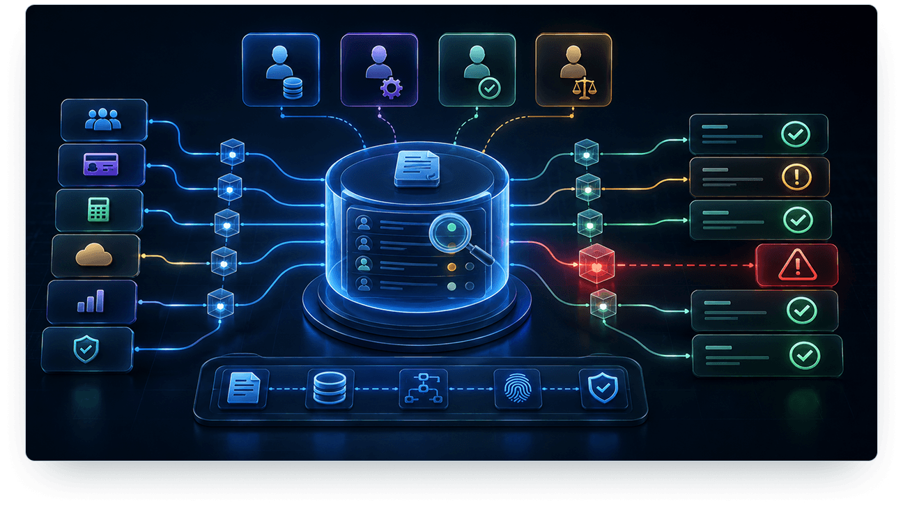 Platform architecture relationship register illustration
