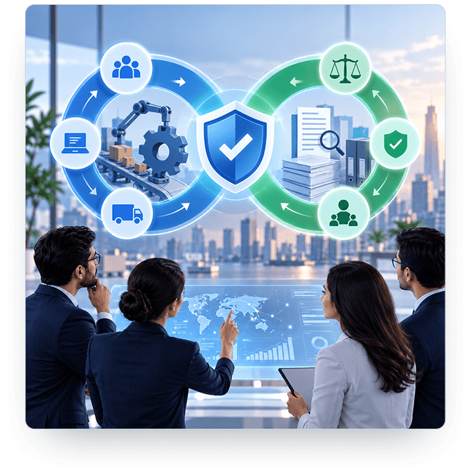 Solve critical challenges without separating execution from governance